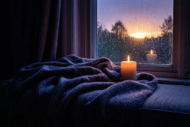 Een lichtje in de regen