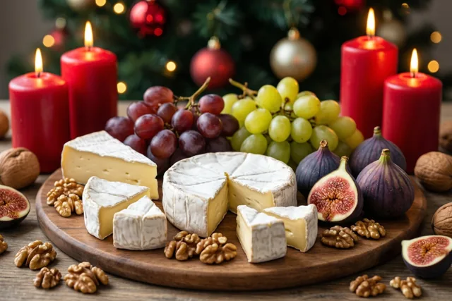 Kerstavond rond de kaasplank