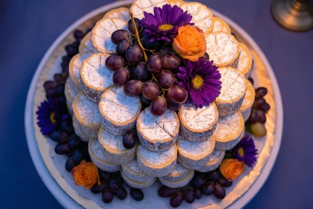Kaas en bloemen voor jullie