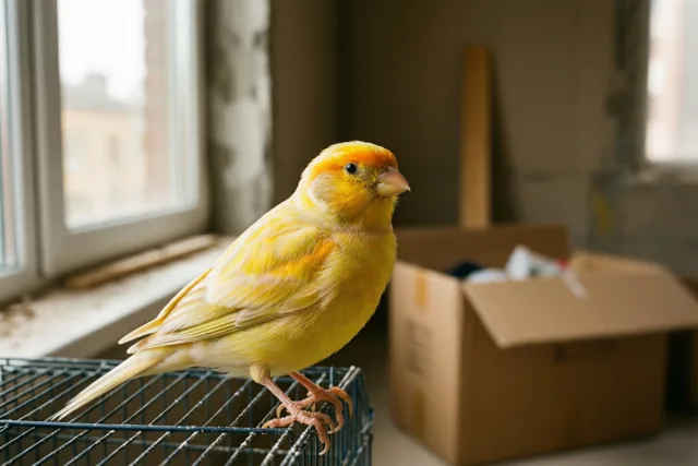 Kanarie krijgt een nieuw uitzicht