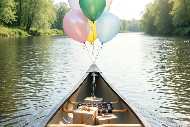 Feest op het water