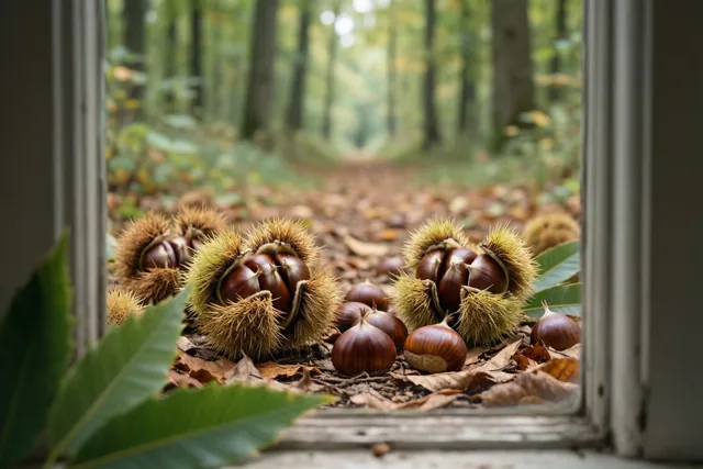 Een venster op de herfst