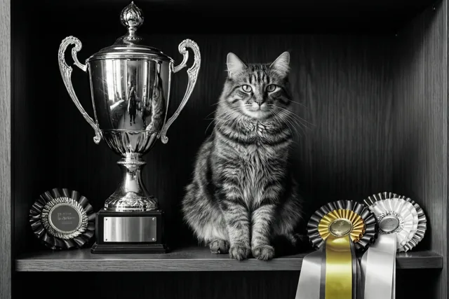 Deze kat heeft de hoofdprijs