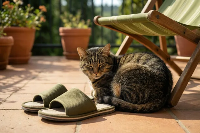 De kat kent het pensioenritme