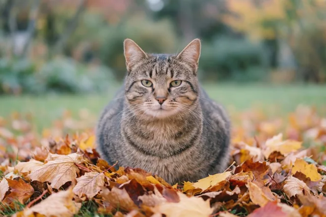 Herfst op kattenmaat