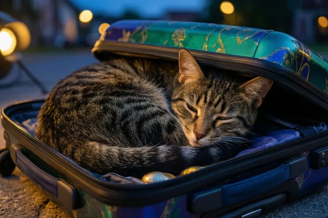 Deze kat blijft nog even