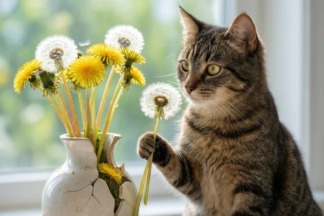 Pluisjes vol kattenspijt
