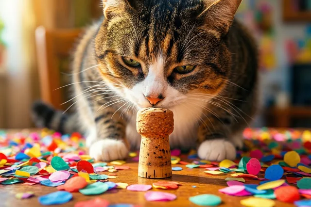 Pootjes tussen de feestvreugde