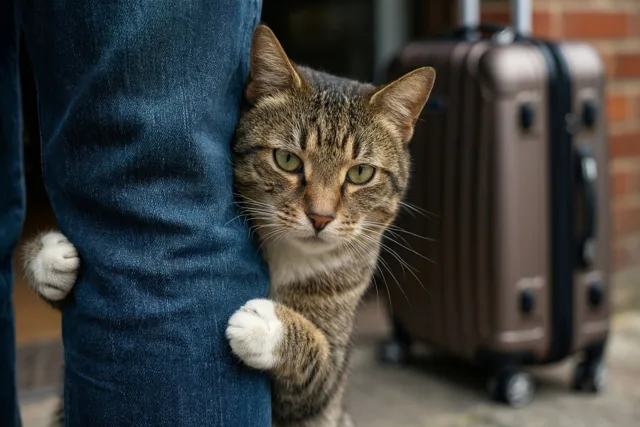 Deze kat laat je niet gaan