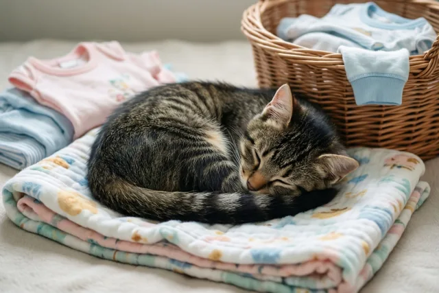 Een spinnend welkom voor je baby