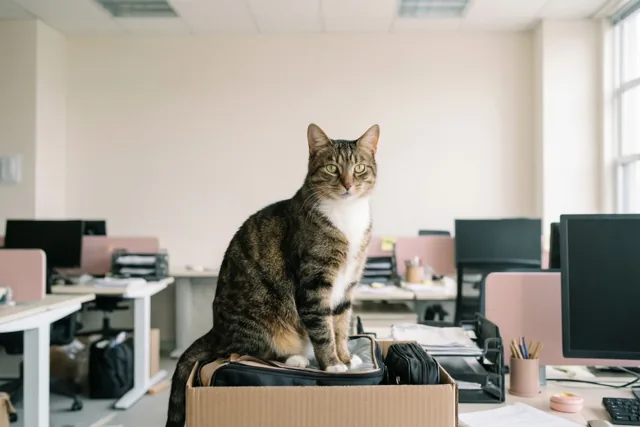De kat verhuist mee