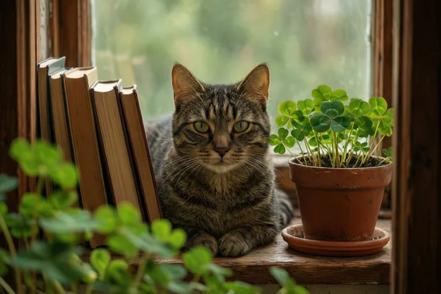 Deze kat brengt studiegeluk