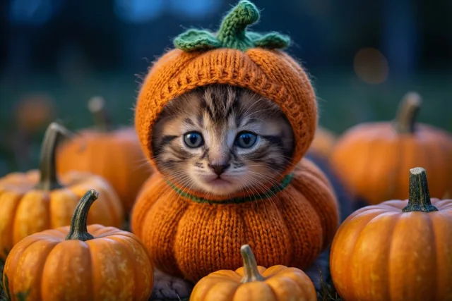 Halloween op kleine kattenpootjes