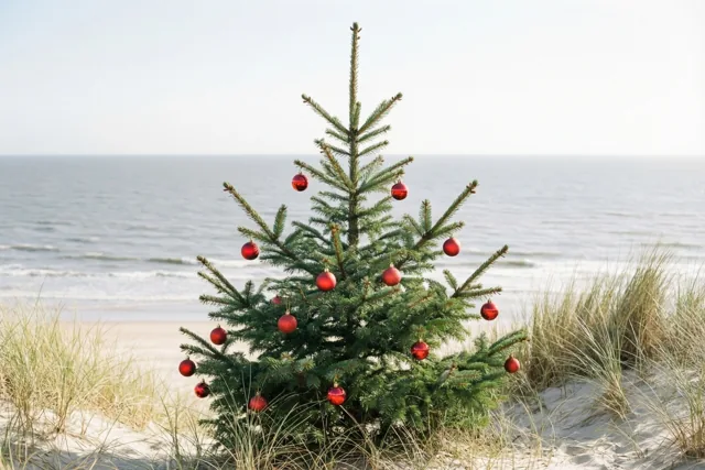 Kerst in het duinzand
