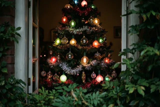 De deur naar kerst van vroeger