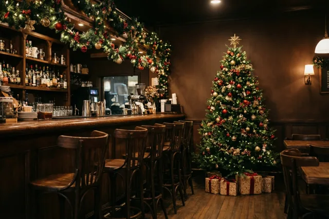 Kerst aan de toog