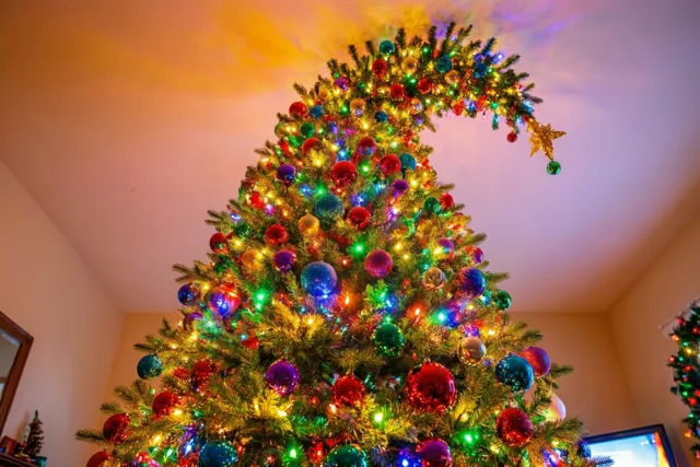 Kerst tot tegen het plafond
