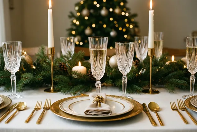Kerst met een gouden randje