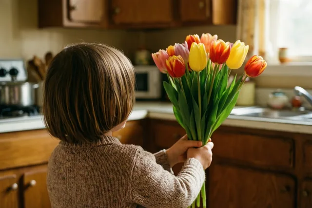 Tulpen voor mama, zoals vroeger