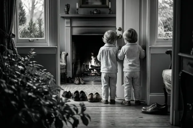 Samen stilletjes op Sinterklaas wachten