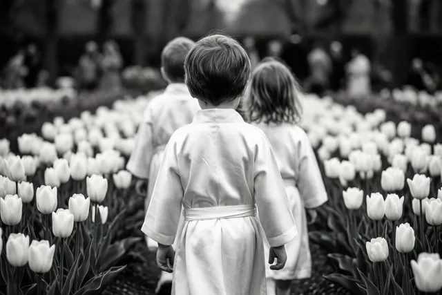 Tulpen voor een onvergetelijke communie