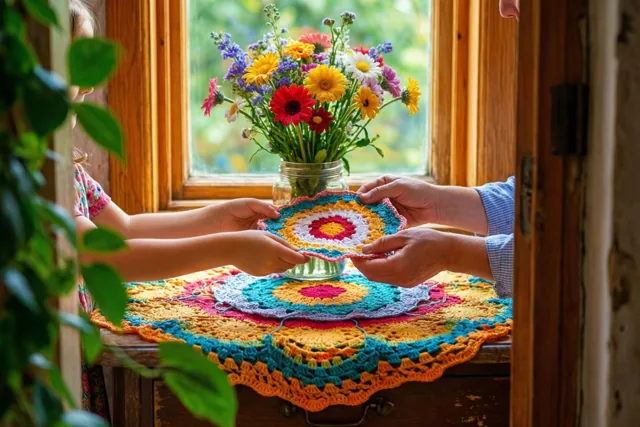 Voor mama, liefde in haakwerk