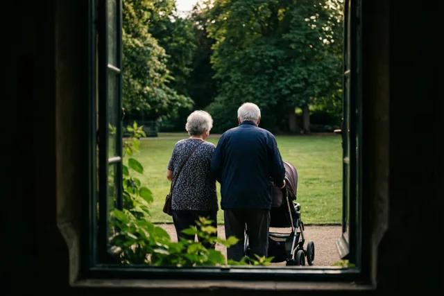 Samen op wandel
