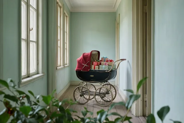 Een kinderwagen vol sinterklaasgeluk