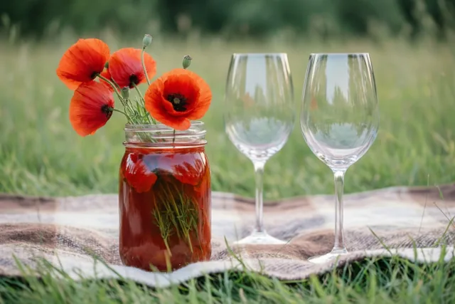 Klaprozen voor ons picknickmoment
