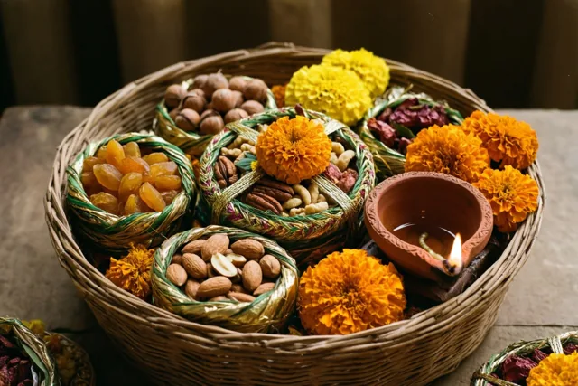 Diwali vol kleine lekkernijen