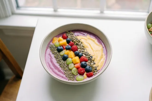Goedemorgen in fruitige kleuren
