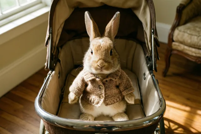 Een knuffel wacht op jullie baby