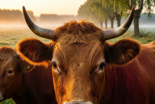 Wakker tussen koe en knotwilgen