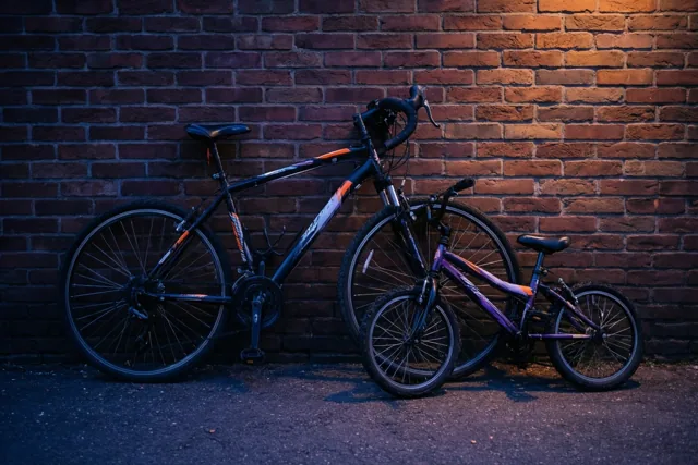 Grote fiets, kleine koersmaat