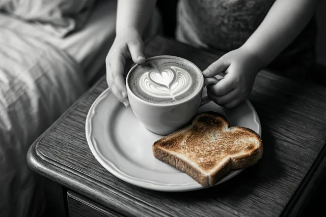 Stille koffieliefde voor mama