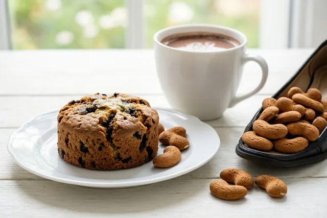 Sintenontbijt met een koffiekoek