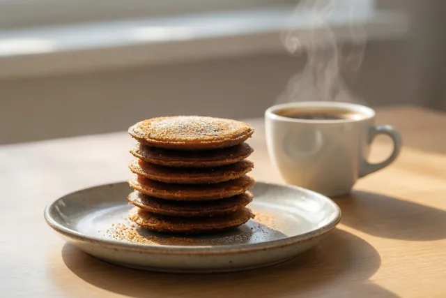 Goedemorgen, de koffiekoeken liggen klaar