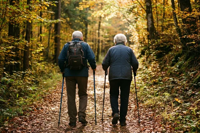 Gouden dagen om te wandelen
