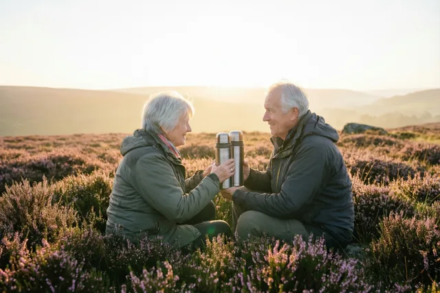Samen de heide tegemoet