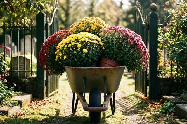 Herfstbloemen om samen te herdenken