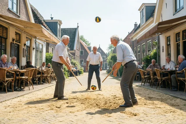 Alle tijd voor een partijtje krulbol