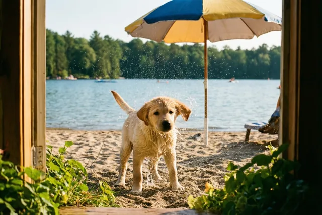 Puppy vol vakantiepret