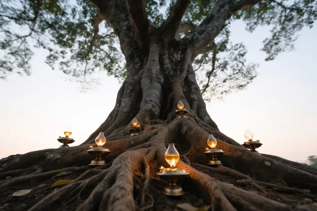 Kleine lichtjes, diepe wortels