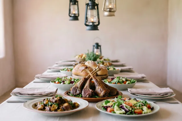 Aan tafel met de liefsten