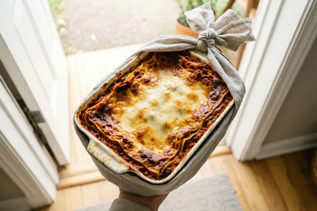 Lasagne als warme dankjewel