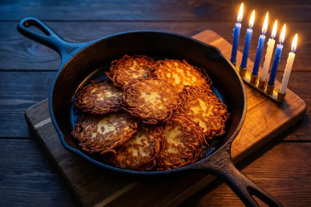Chanoeka begint bij de pan