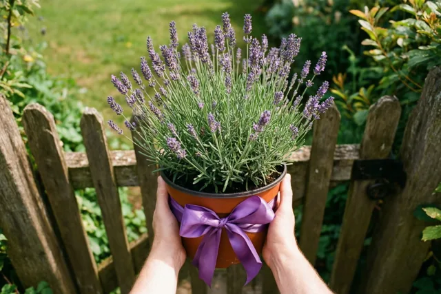 Dankjewel met een vleugje lavendel