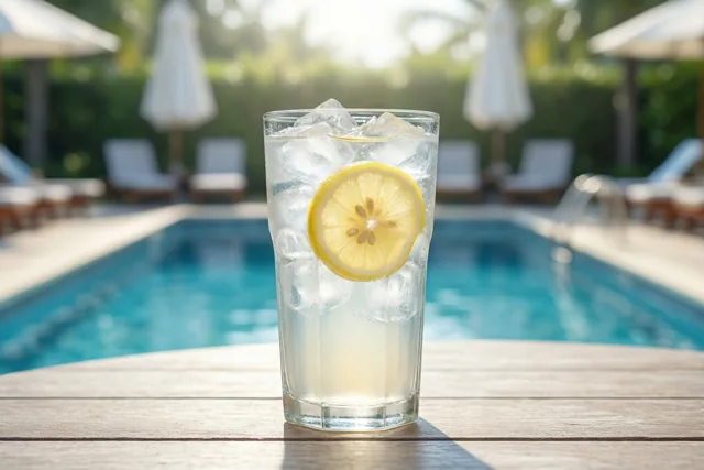 Een fris glas vakantie