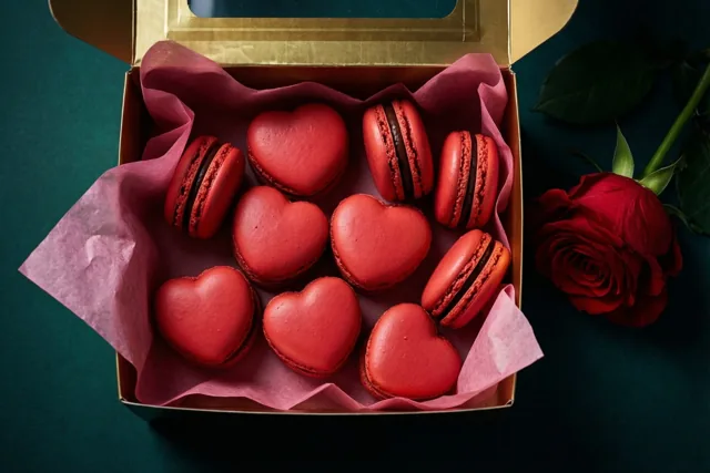 Macarons vol liefde