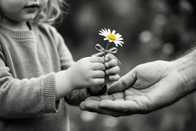 Kleine bloem, een groot dankjewel